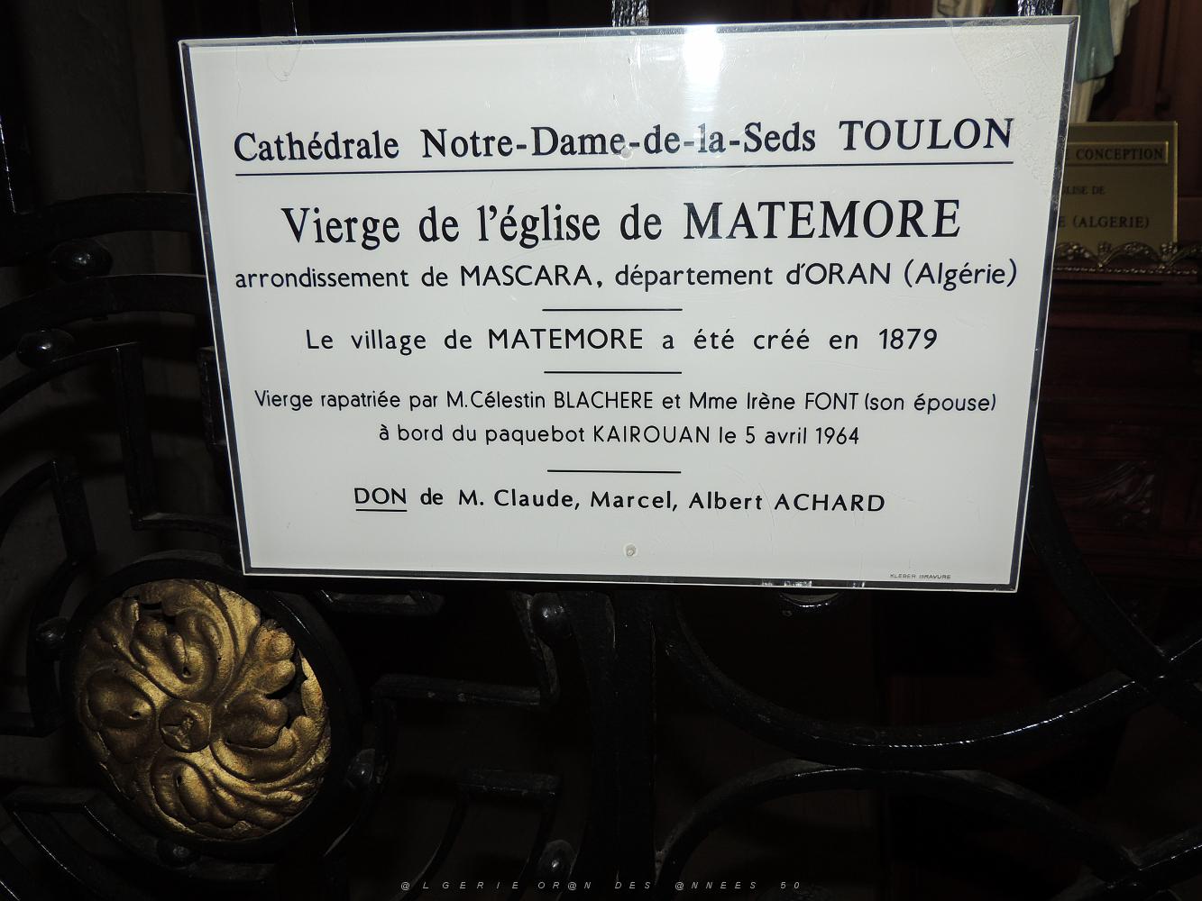 14  Donation  De La Vierge Marie par Claude Achard.JPG -           